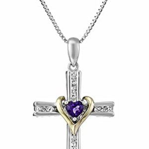 14k Gold Cross Pendant Necklace